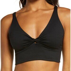 Zella Women's Twist Around Renew Sports Bra In Black